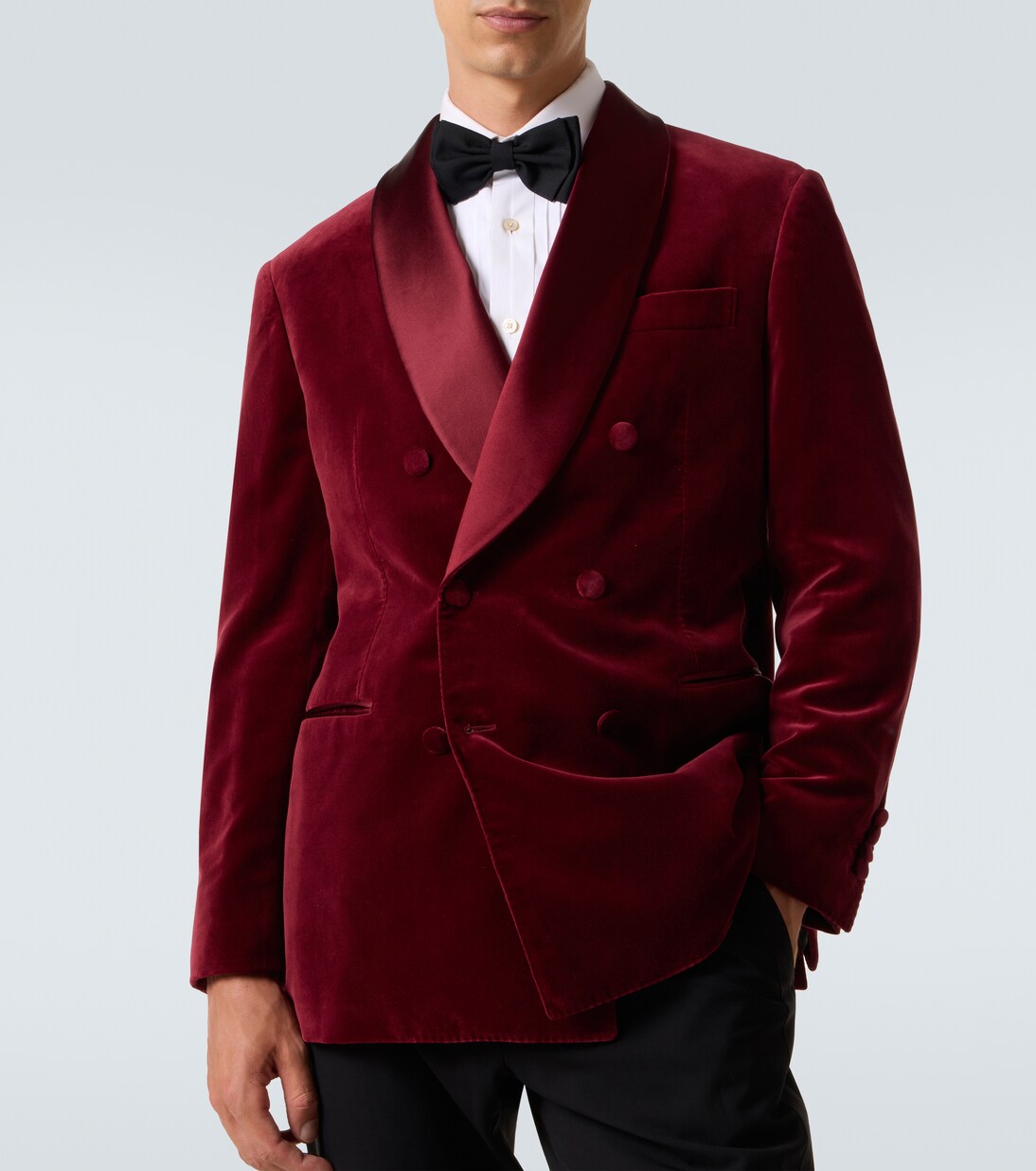 Smokingjacke aus Samt | Brunello Cucinelli