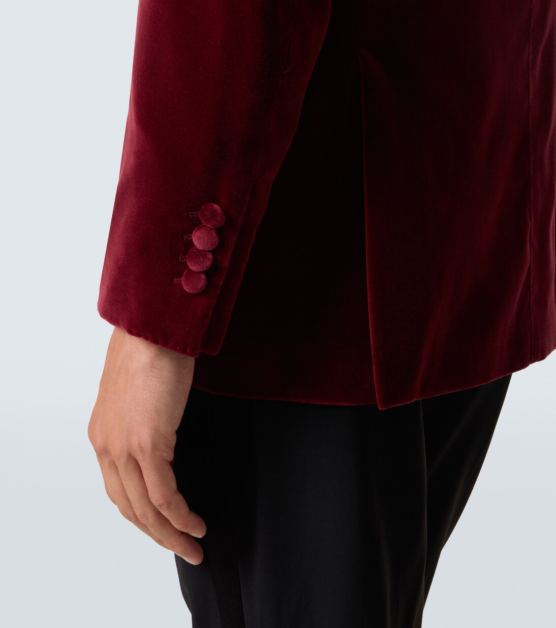 Smokingjacke aus Samt | Brunello Cucinelli