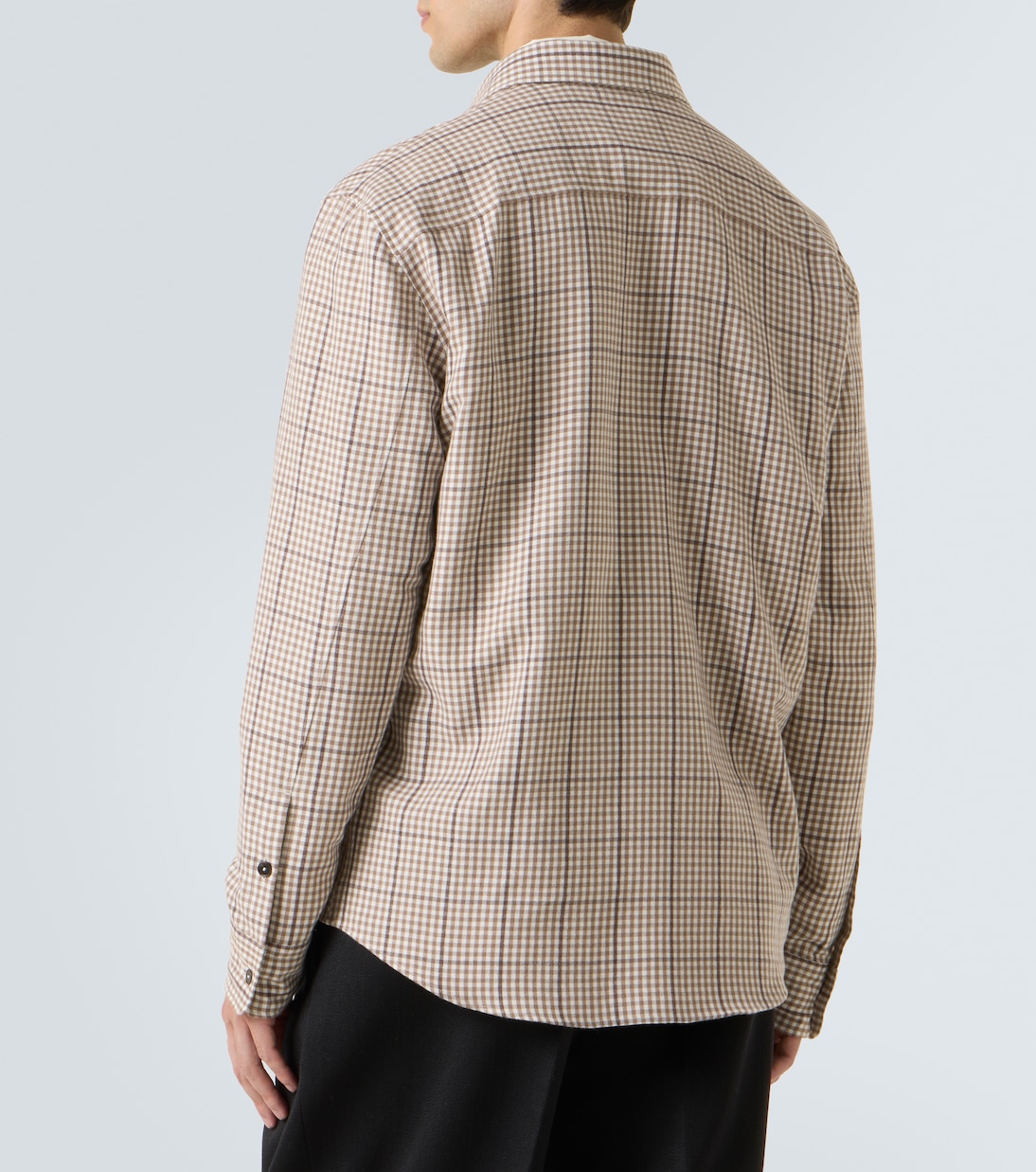 Chemise en coton à carreaux | Zegna