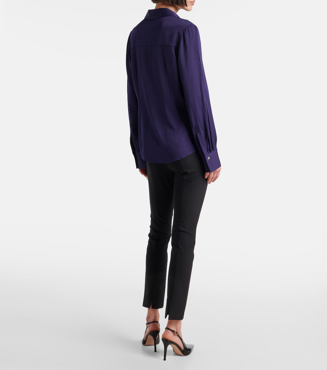 Hemd aus Satin | Vince