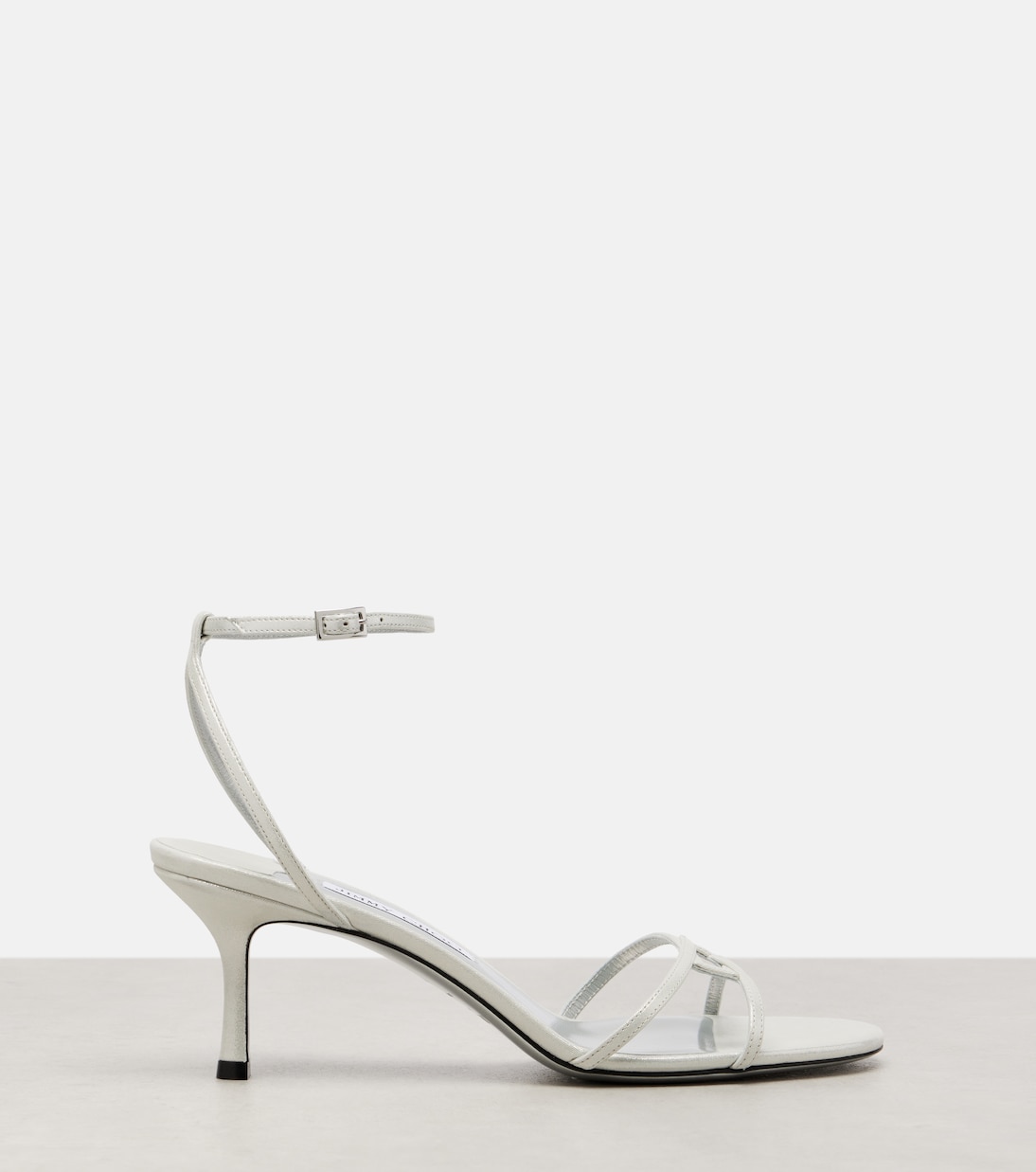 Leo 65 leather sandals | Jimmy Choo