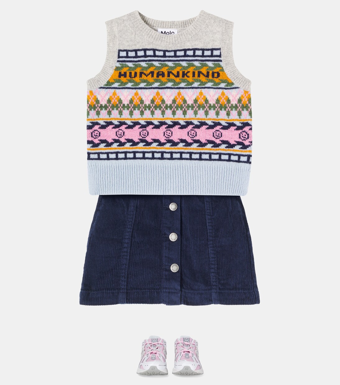 Pull sans manches Grace en laine | Molo