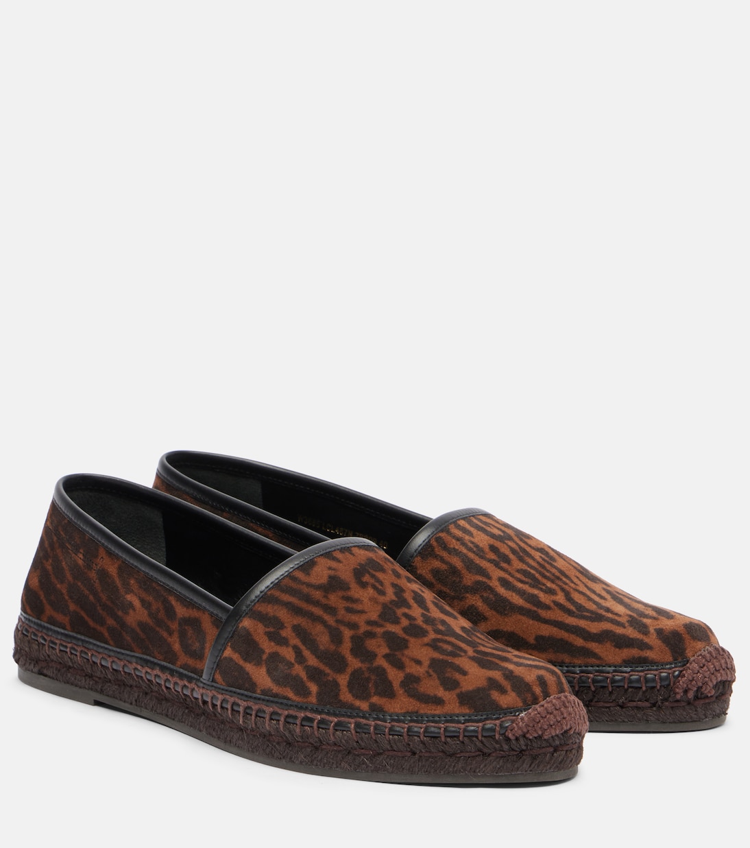 Leopard-print suede espadrilles | Tom Ford