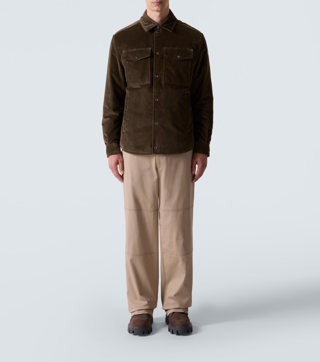 Ambroisie cotton corduroy down jacket | Moncler