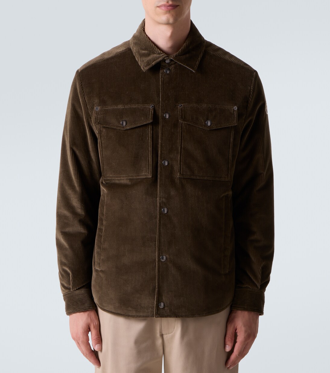 Ambroisie cotton corduroy down jacket | Moncler