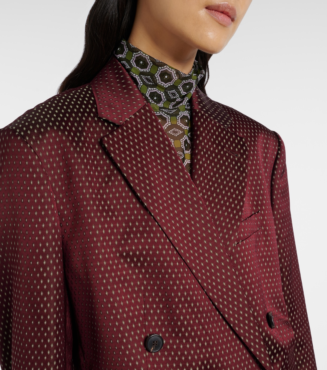 Blazer doppiopetto a pois | Dries Van Noten