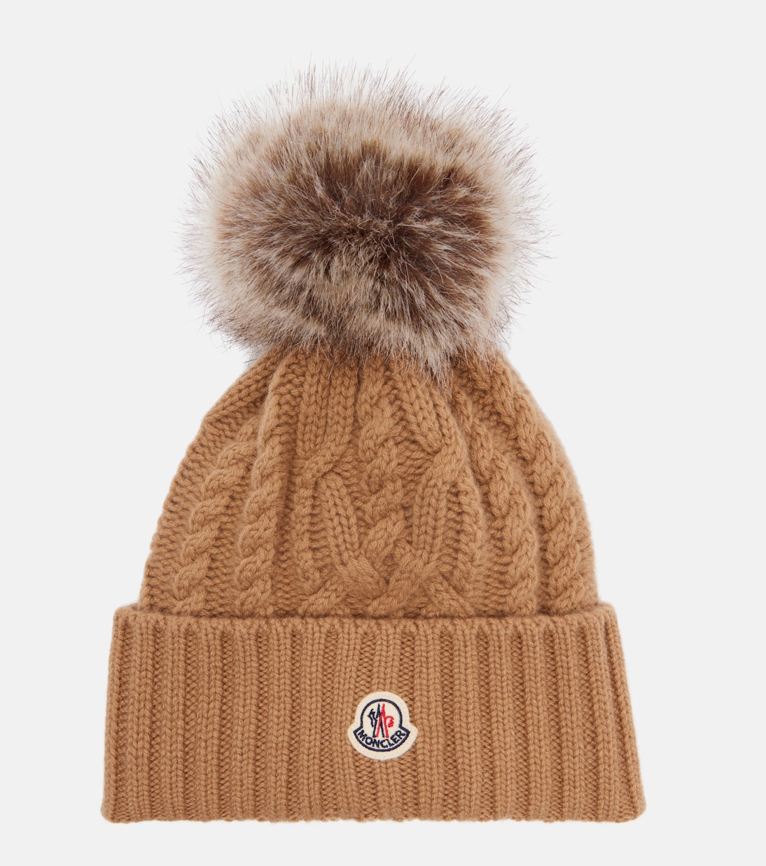 Logo wool and cashmere beanie | Moncler