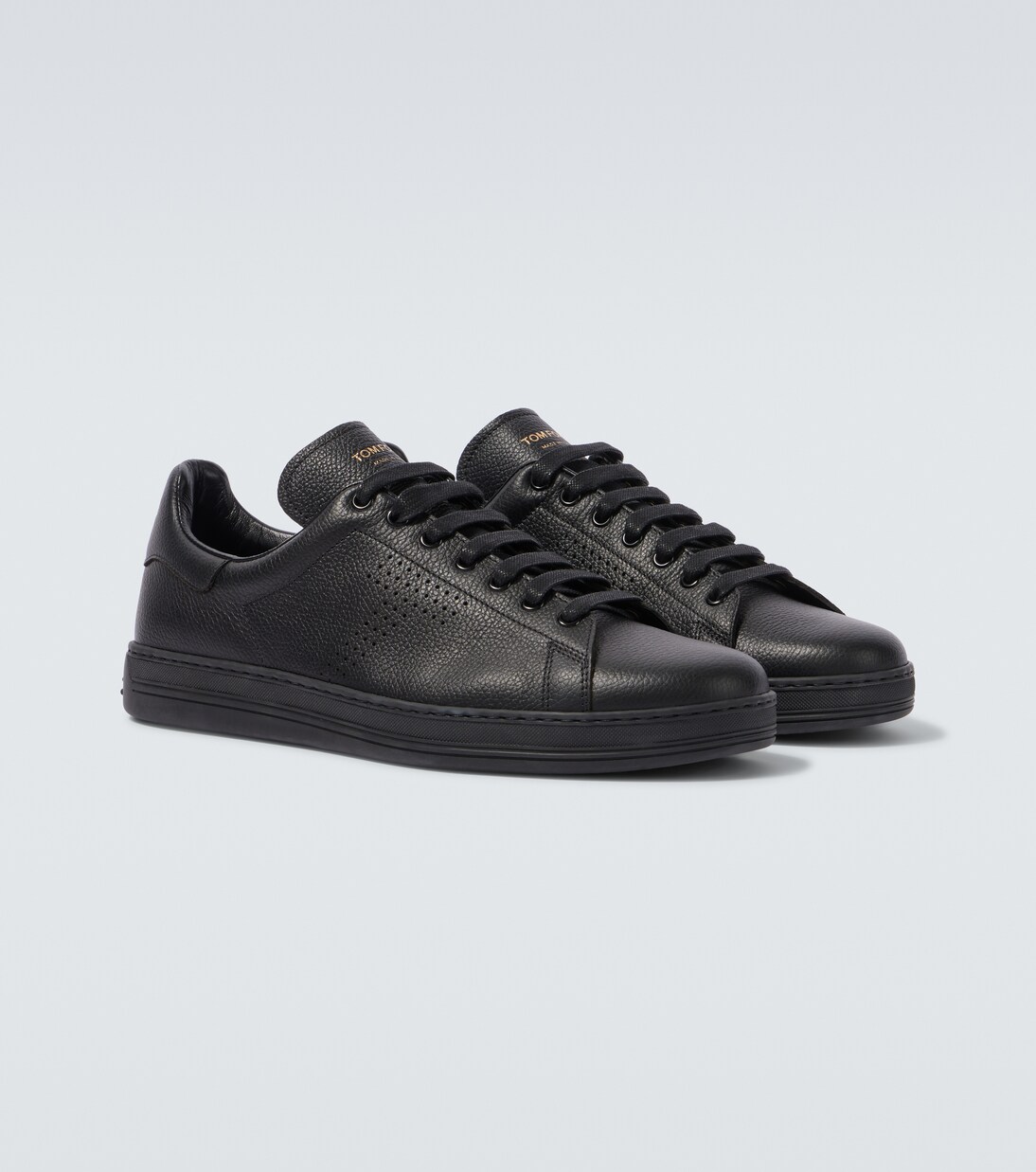 Warwick perforated leather sneakers | Tom Ford