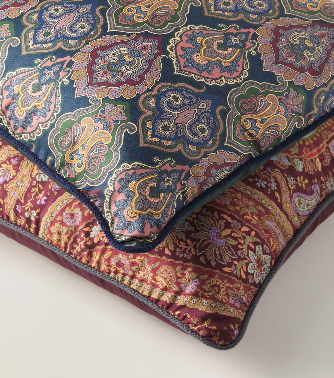 Maranta floral cotton cushion  | Etro
