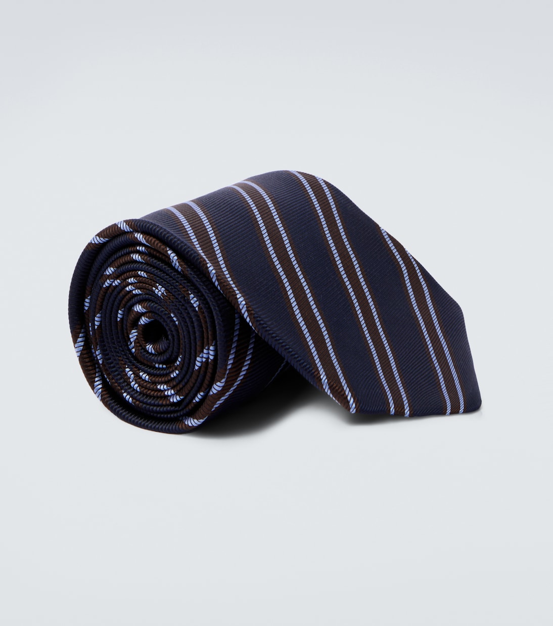 Striped silk tie | Junya Watanabe