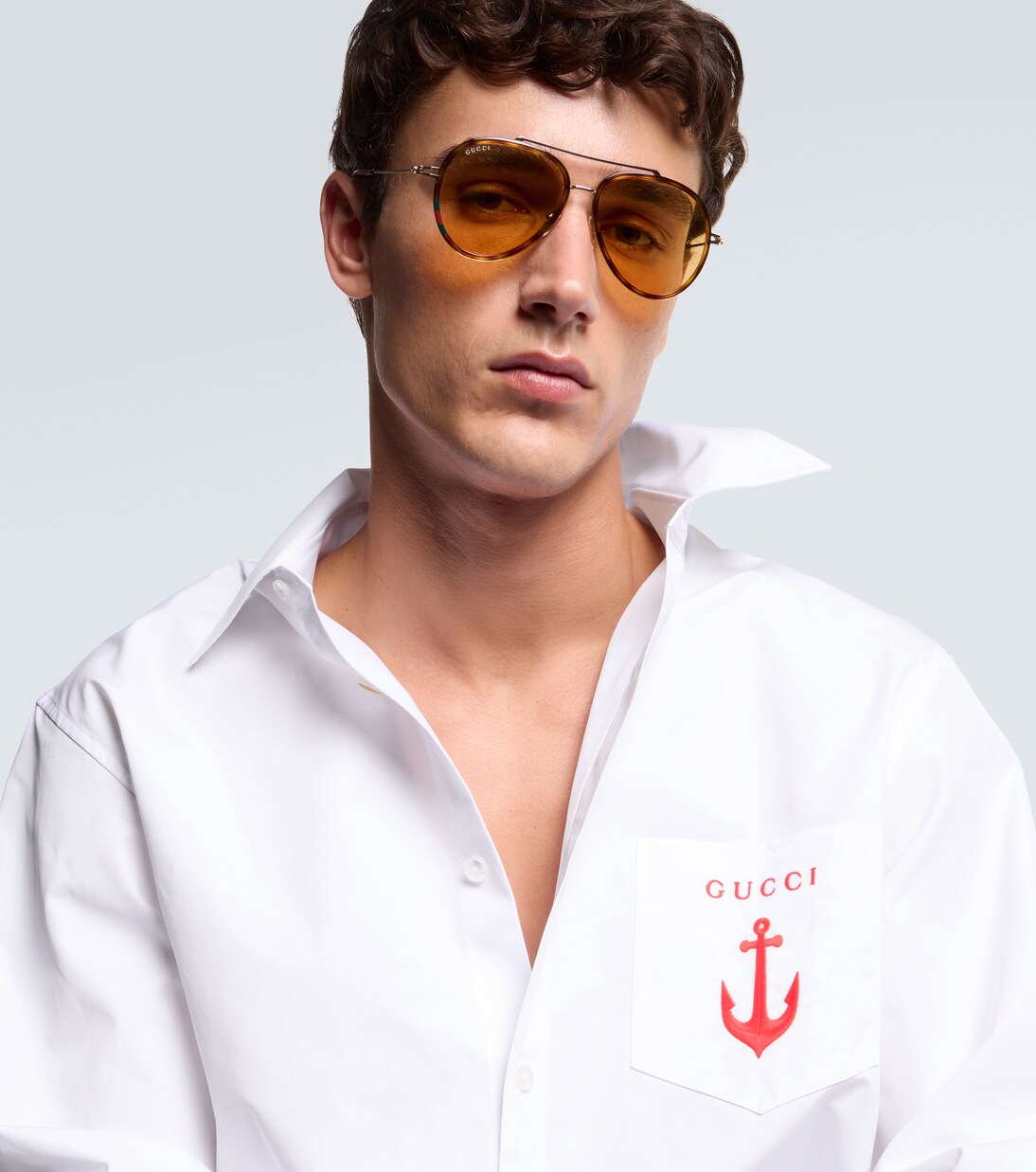 Occhiali da sole aviator Double G | Gucci