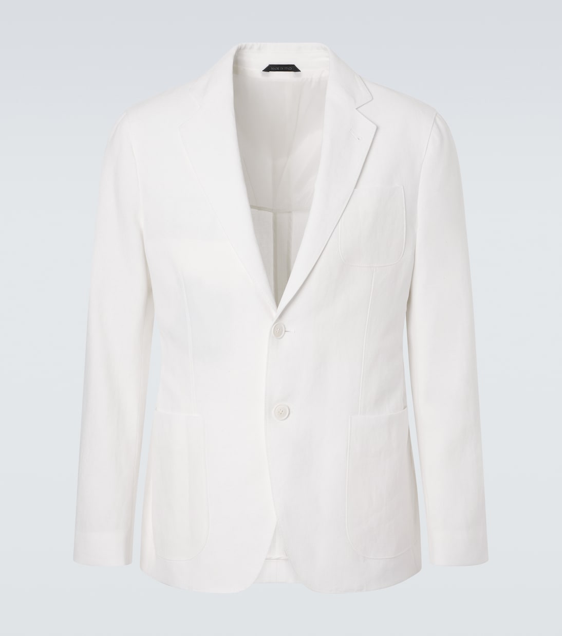 Upton linen canvas blazer | Giorgio Armani