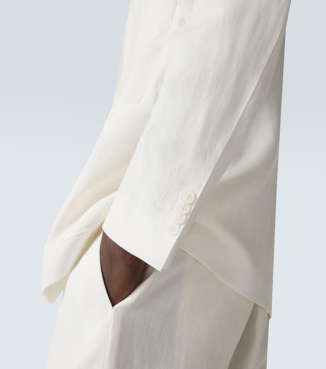 Upton linen canvas blazer | Giorgio Armani