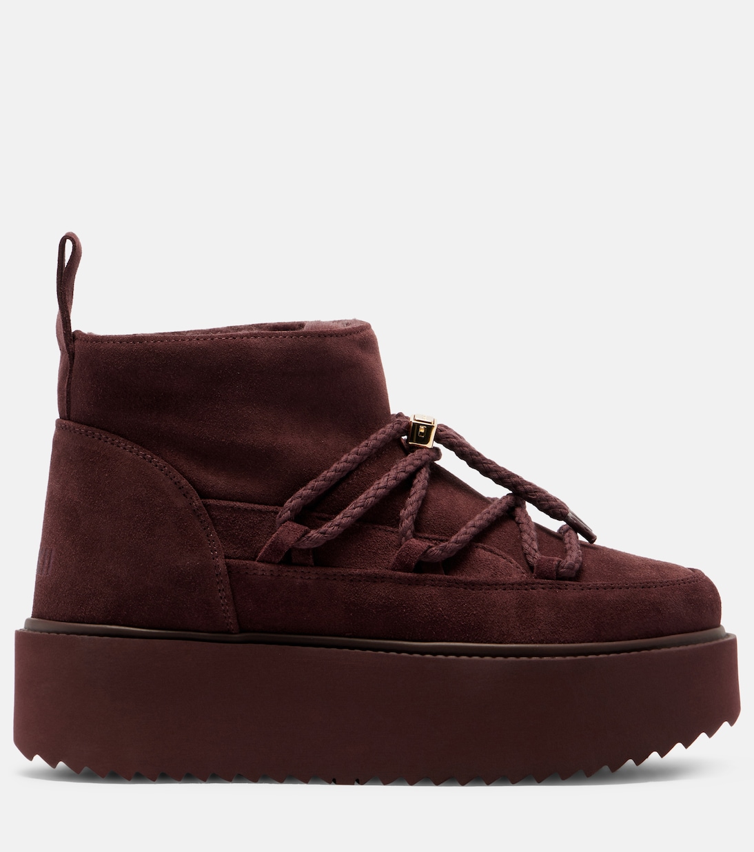 Classic Low suede platform snow boots | Inuikii
