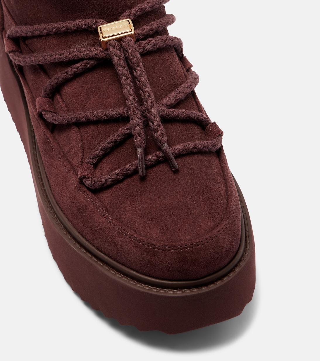 Classic Low suede platform snow boots | Inuikii