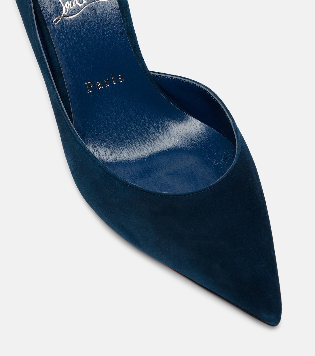 Iriza 85 suede d'Orsay pumps | Christian Louboutin