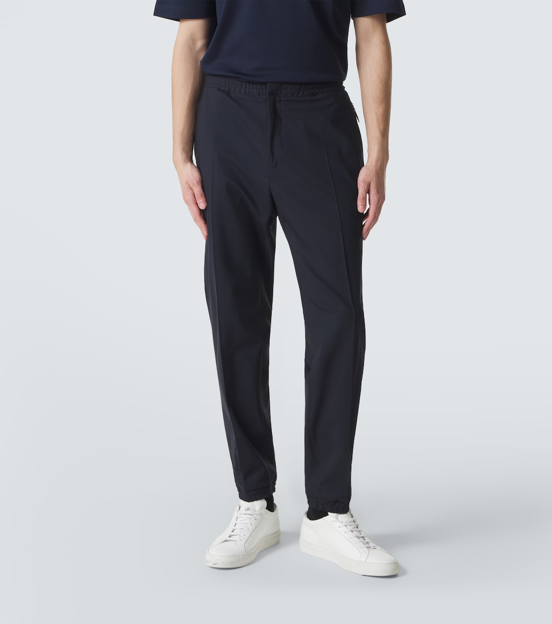 Wool-blend tapered pants  | Berluti
