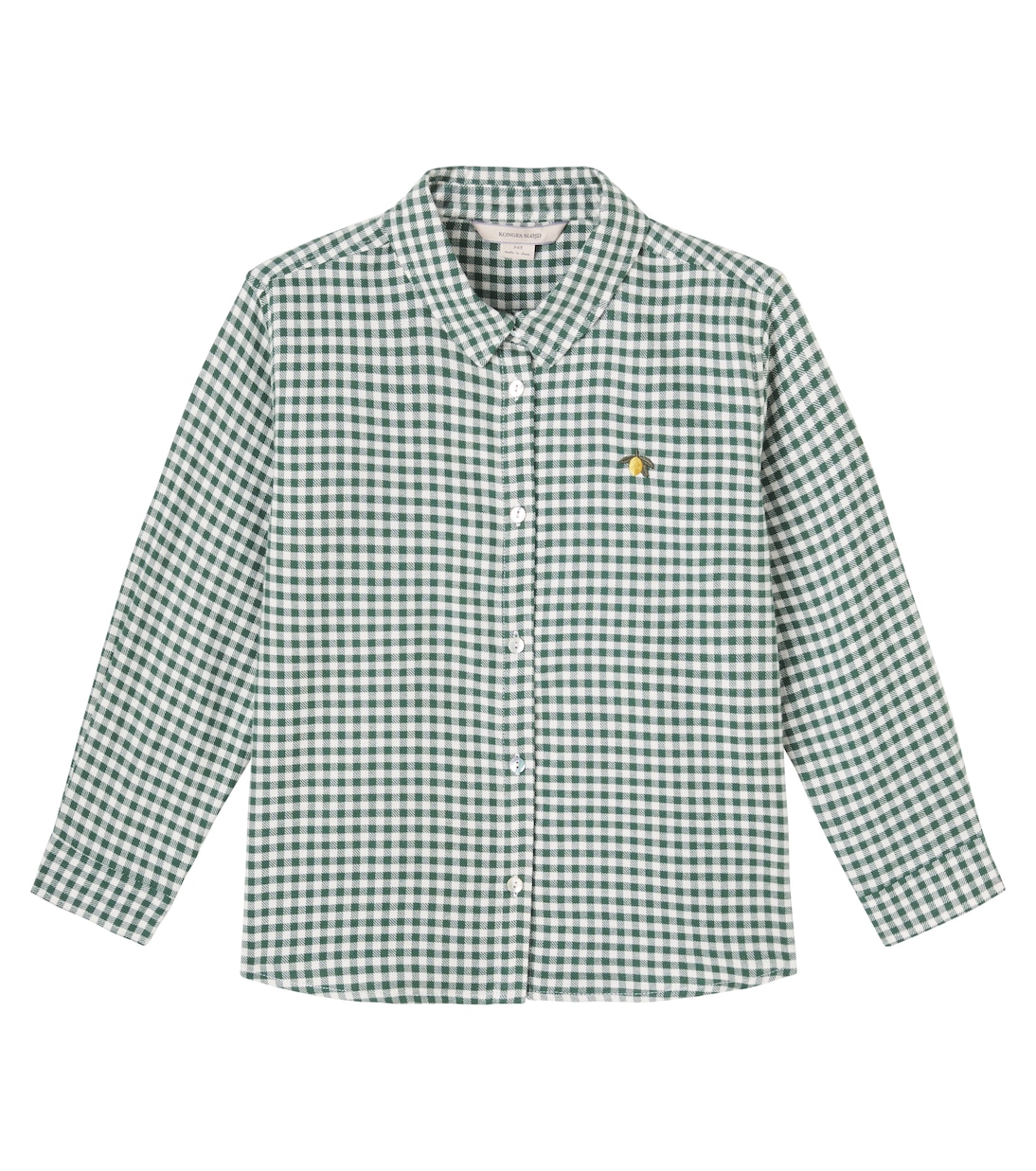Foret checked cotton flannel shirt | Konges Sløjd