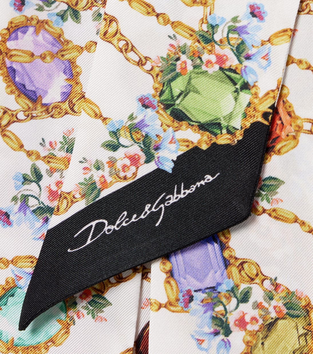 DG silk scarf | Dolce&Gabbana