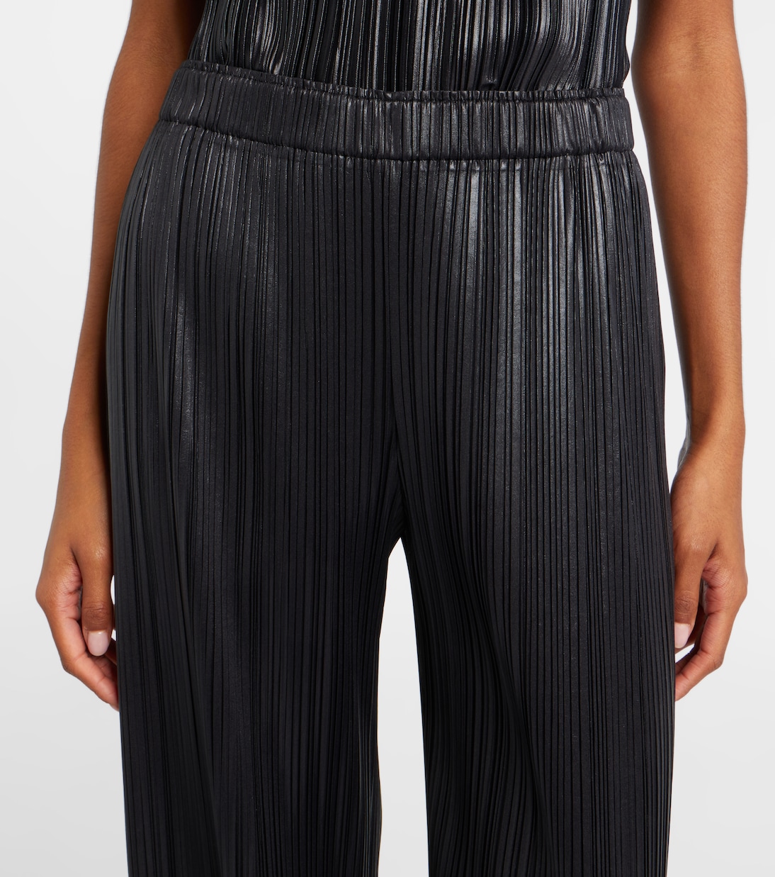 Pleated straight pants | Phoebe Philo