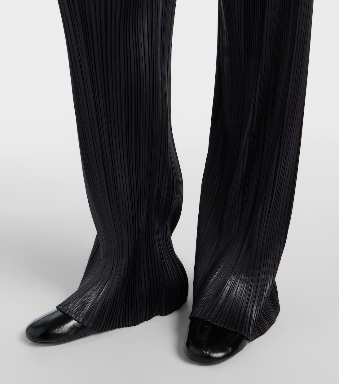 Pleated straight pants | Phoebe Philo