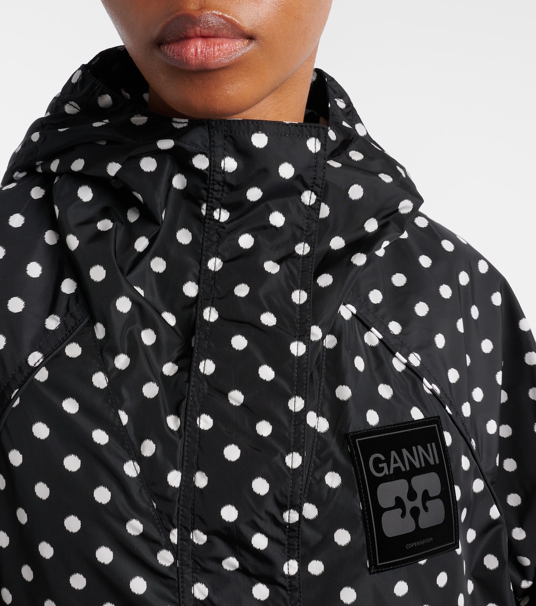 Polka-dot jacket | Ganni