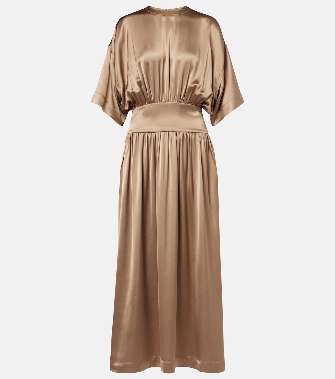 Robe midi en satin | Toteme