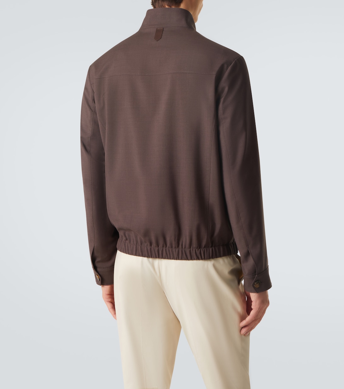 Impeccabile wool blouson jacket | Canali