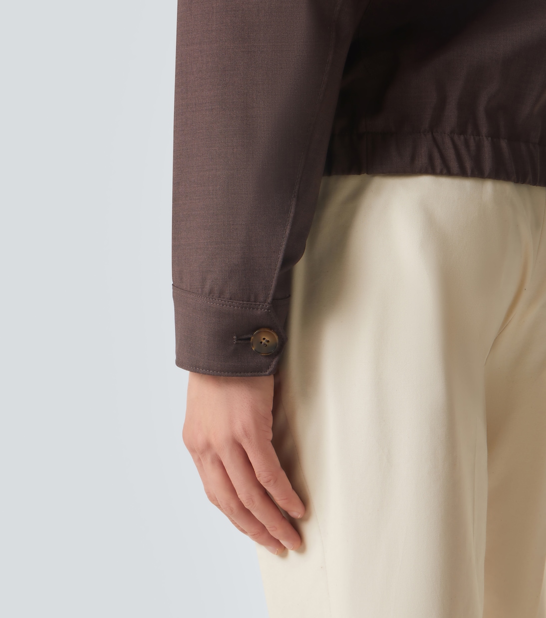 Impeccabile wool blouson jacket | Canali