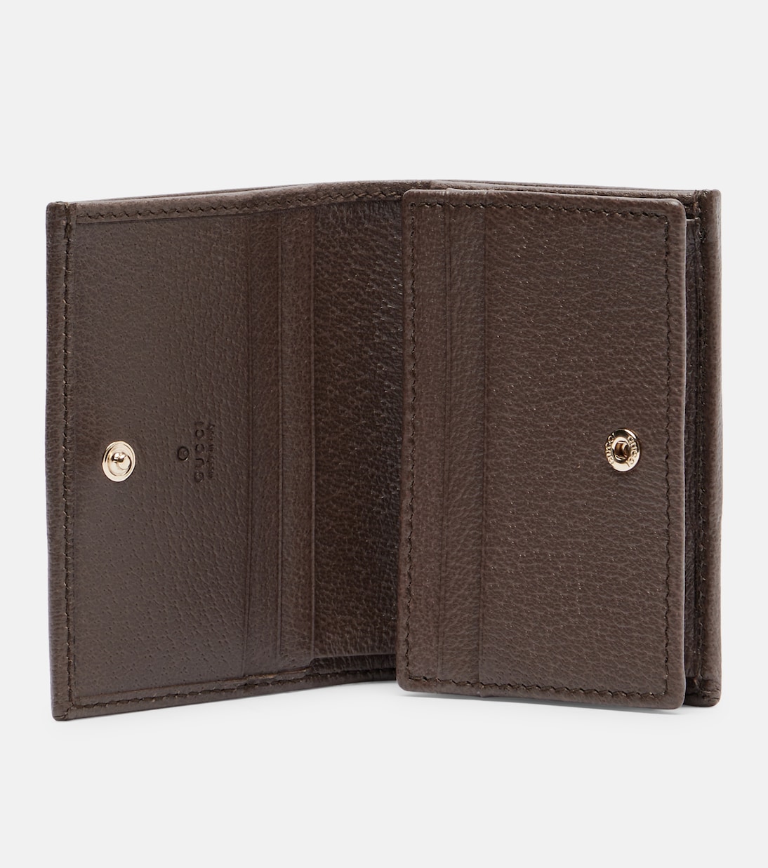Ophidia Small GG leather-trimmed wallet | Gucci