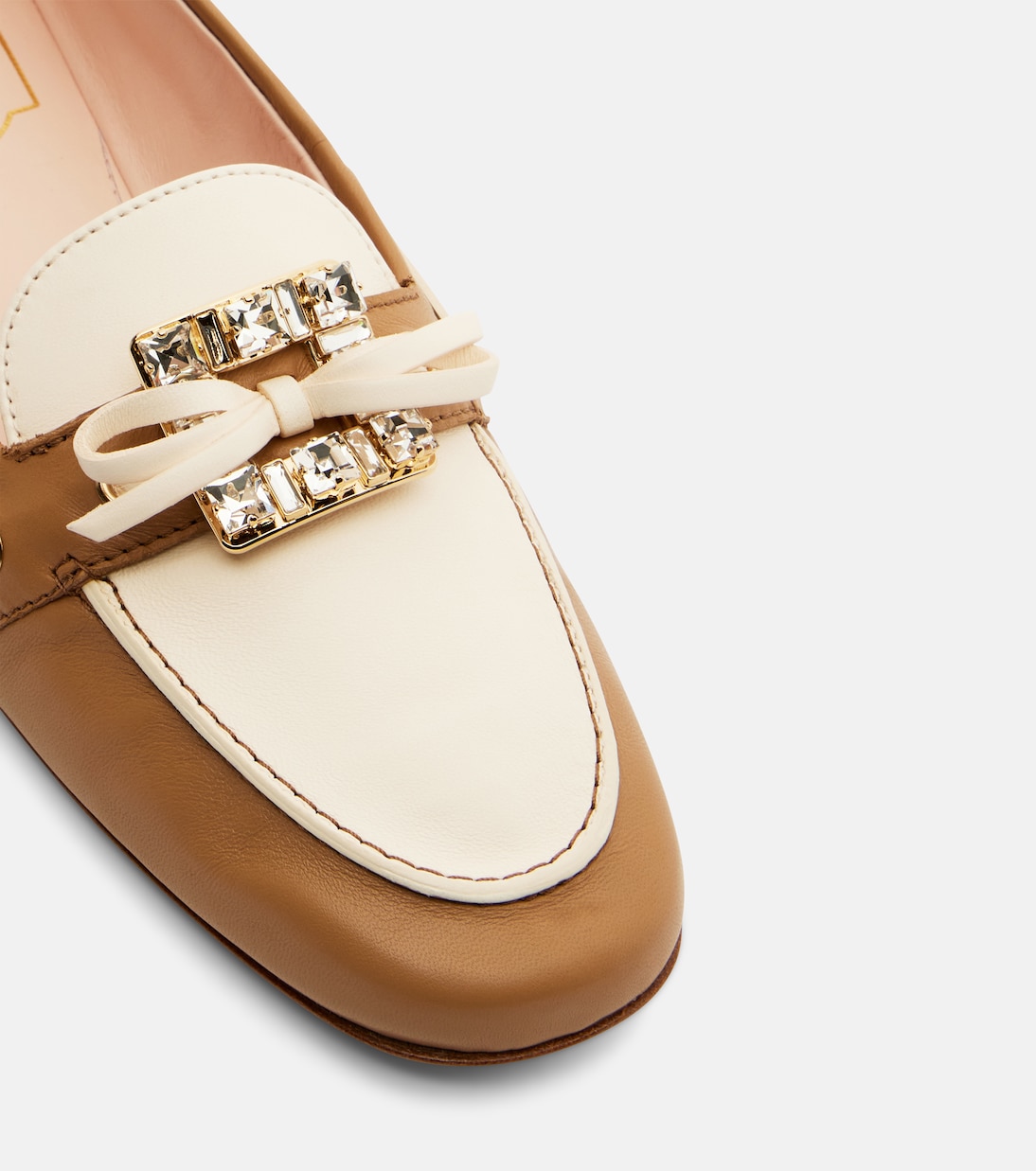 Verzierte Segelschuhe aus Leder | Roger Vivier