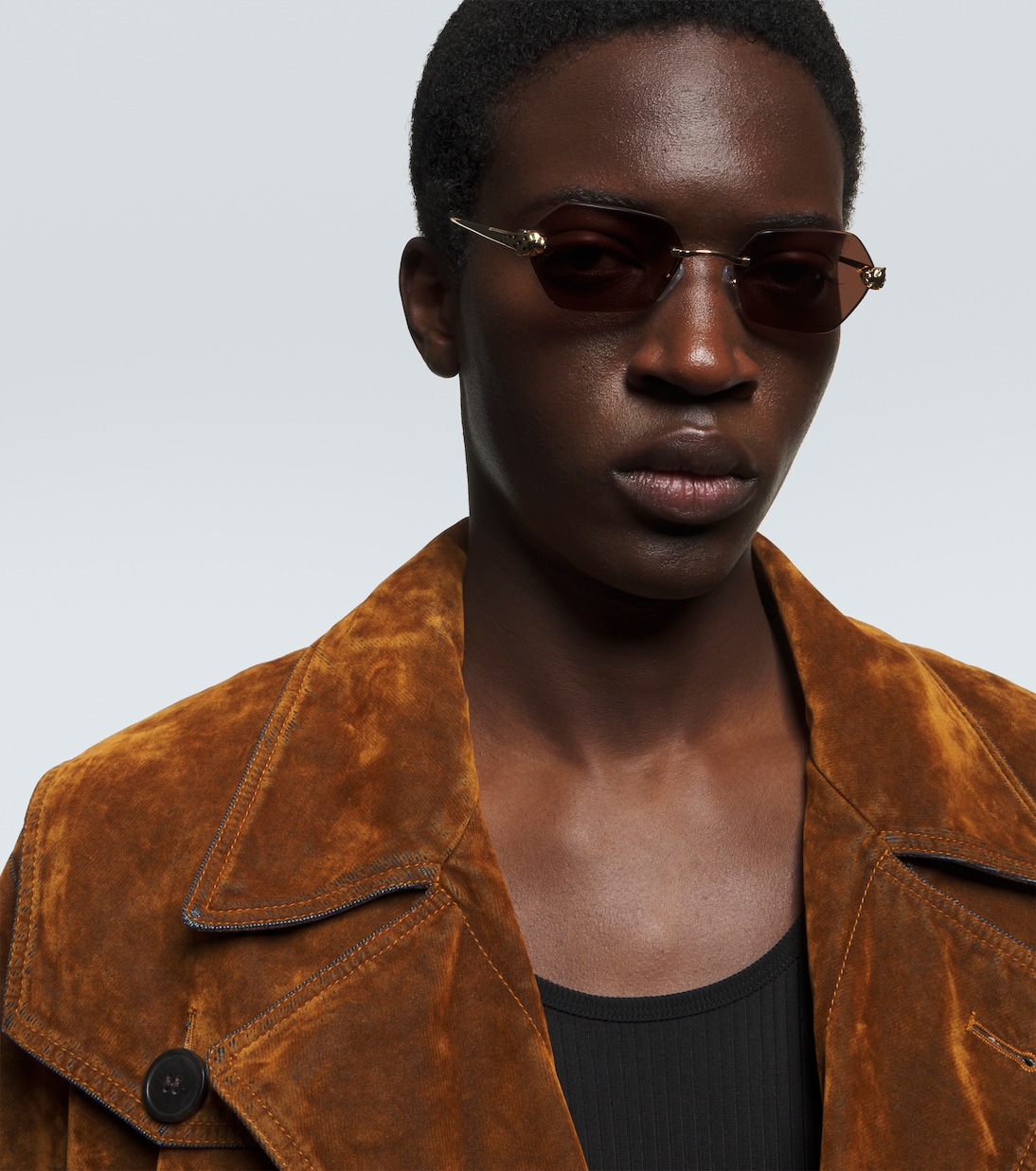 Panthère De Cartier square sunglasses | Cartier Eyewear Collection