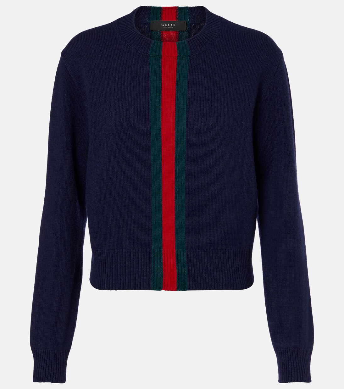 Web Stripe wool sweater | Gucci