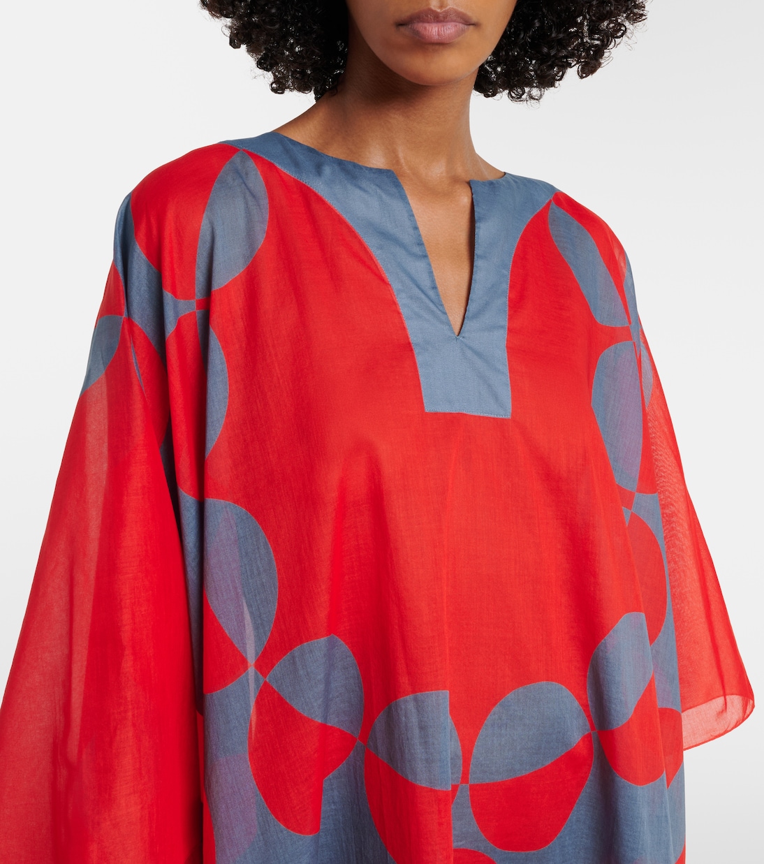 Printed cotton kaftan | Dries Van Noten