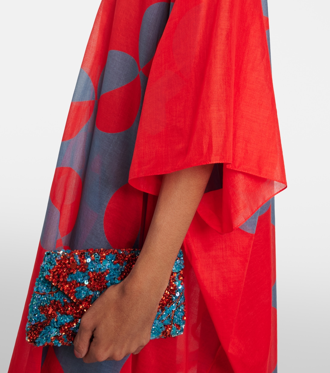 Printed cotton kaftan | Dries Van Noten
