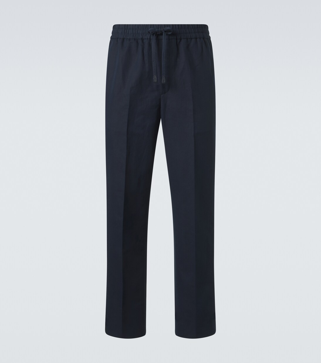 Linen and cotton straight pants | Brioni