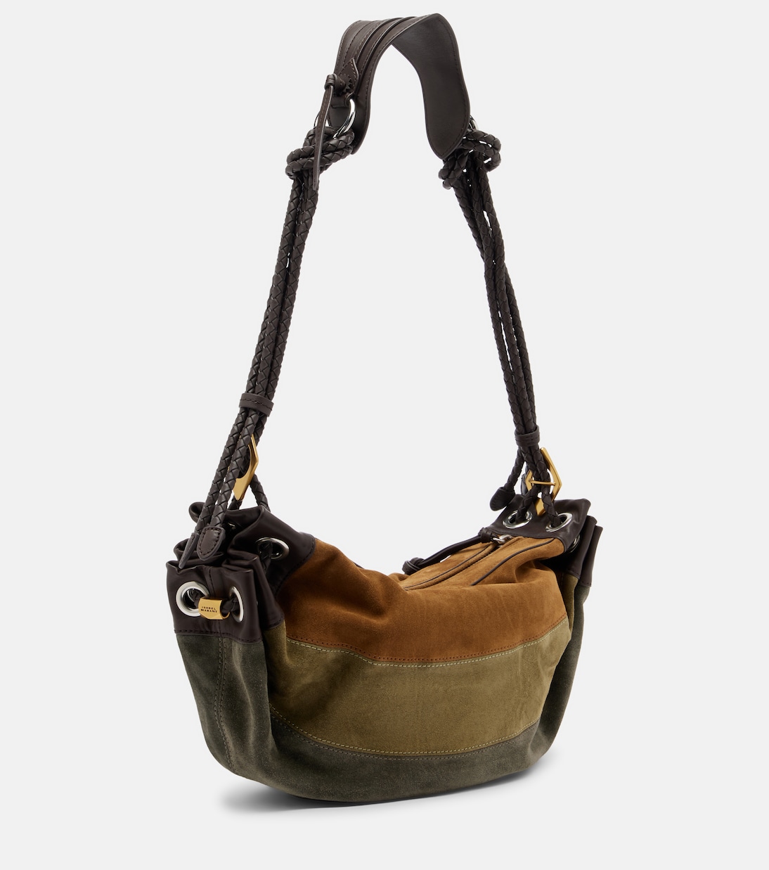Maia Medium patchwork suede shoulder bag | Isabel Marant