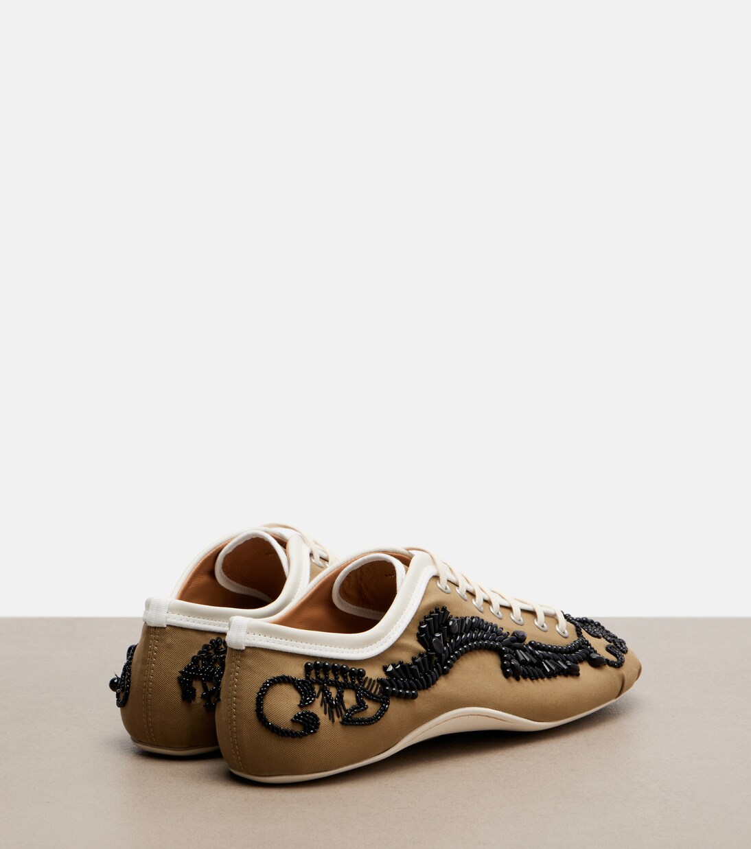 Embellished canvas sneakers | Dries Van Noten