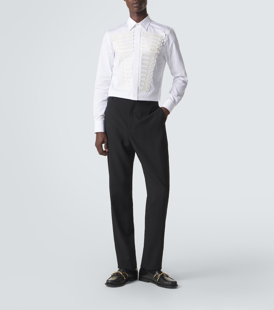 Mocassini Wishbone in pelle | McQueen