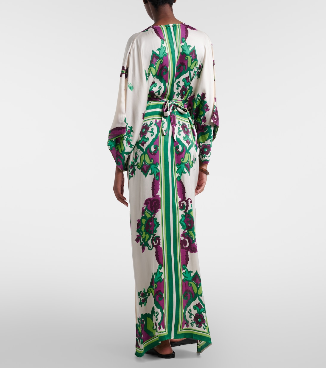 Sol花卉缎布罩衫裙 | Poupette St Barth