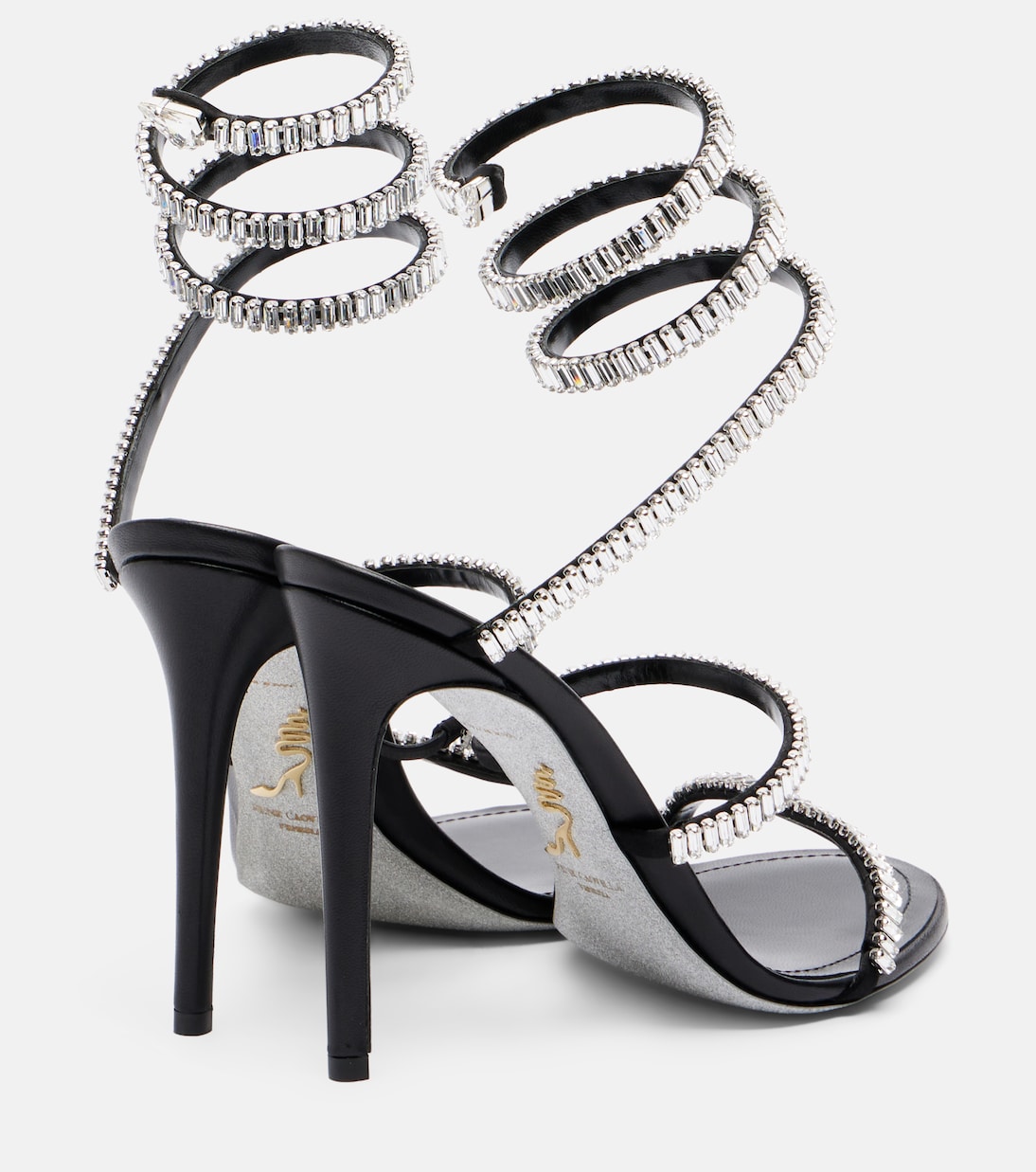 Cleo Spark embellished leather sandals | Rene Caovilla