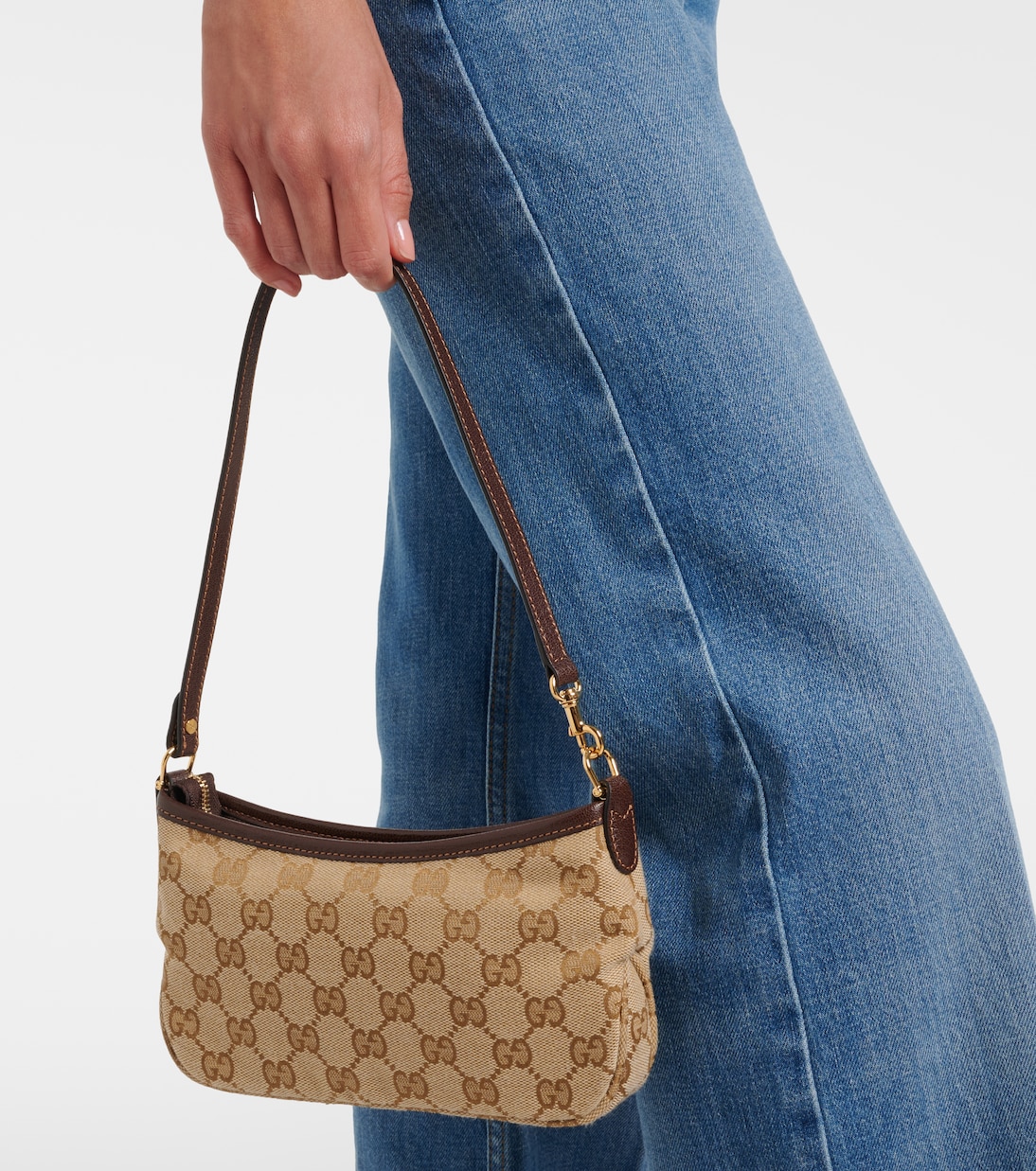 Gossip GG canvas Small shoulder bag | Gucci