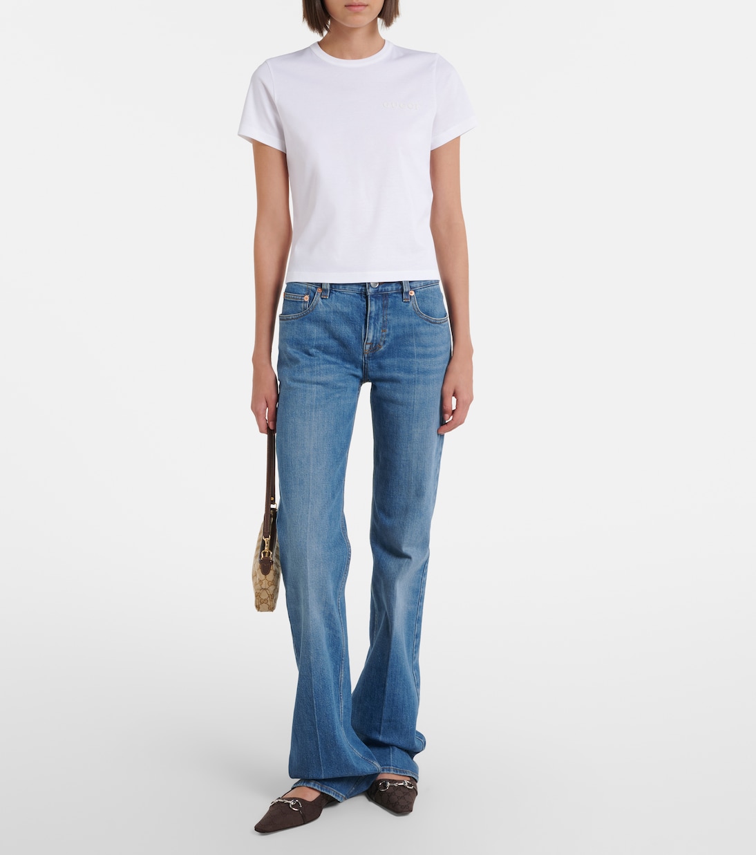 Gossip GG canvas Small shoulder bag | Gucci