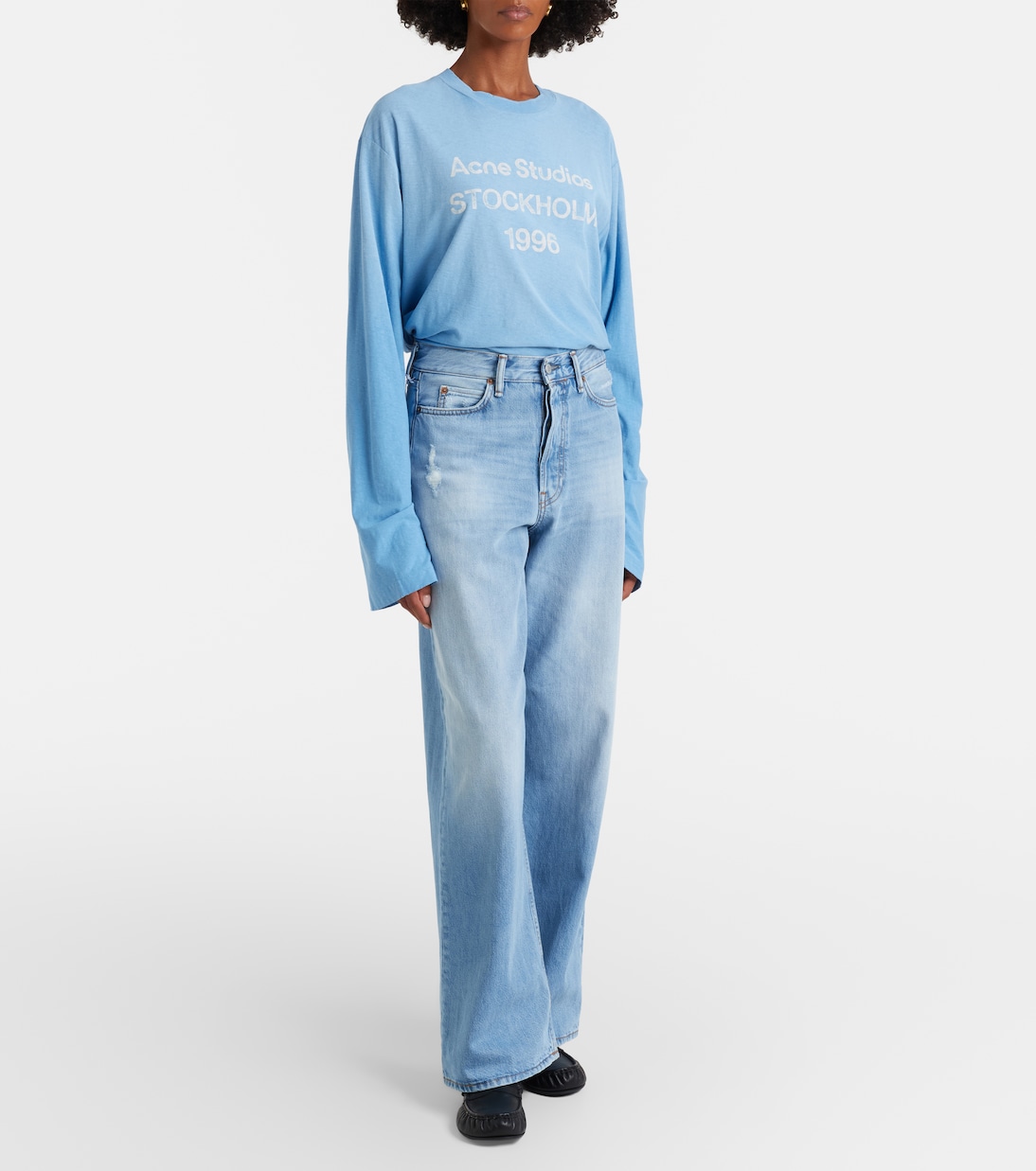 1981中腰阔腿牛仔裤 | Acne Studios