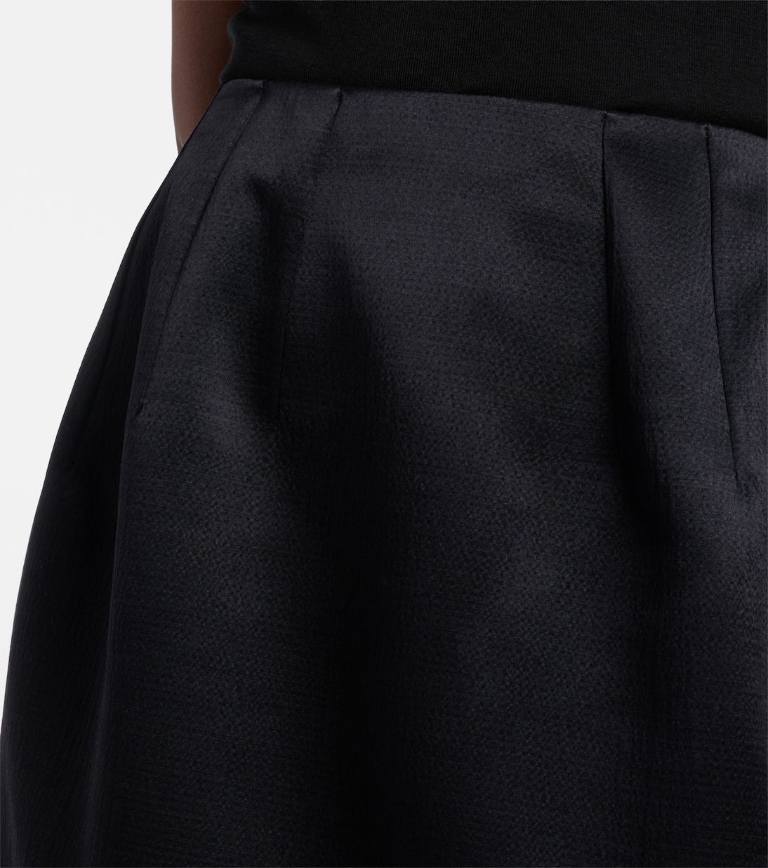 Gamin wool and silk maxi skirt | The Row