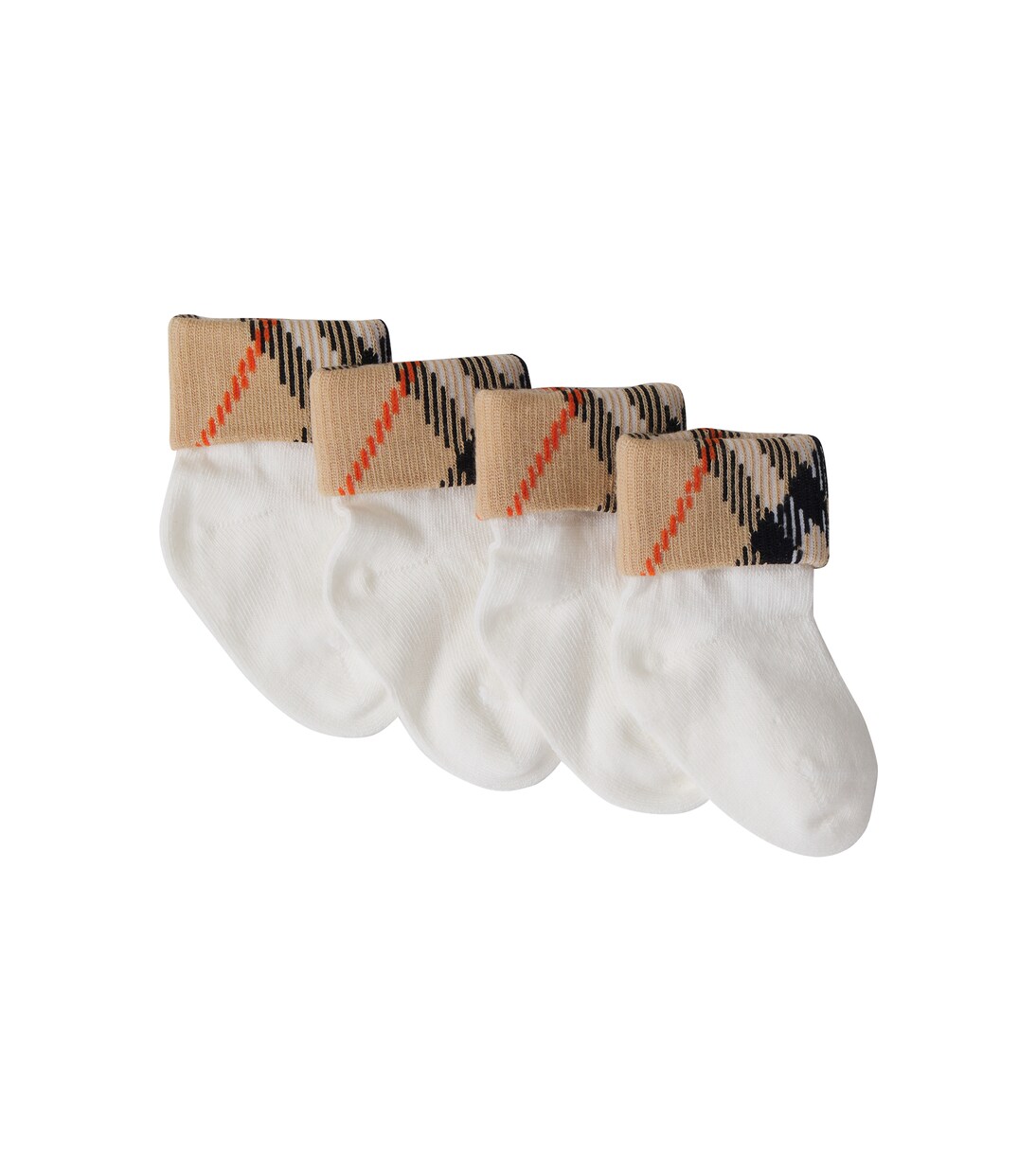 Baby Burberry Check cotton-blend socks | Burberry Kids