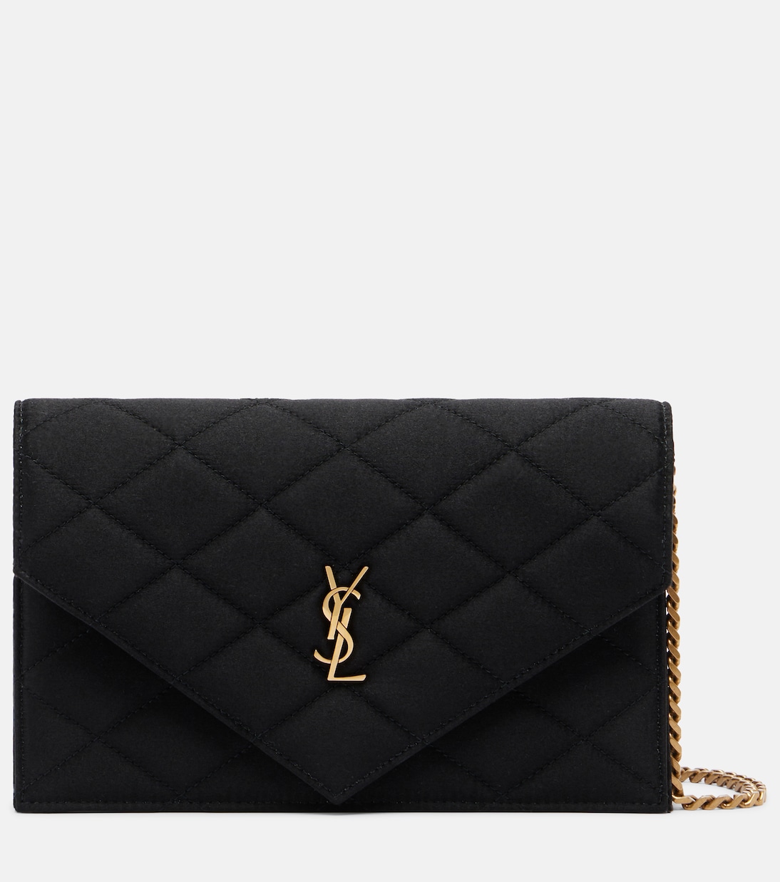 Paris Mini quilted satin shoulder bag | Saint Laurent