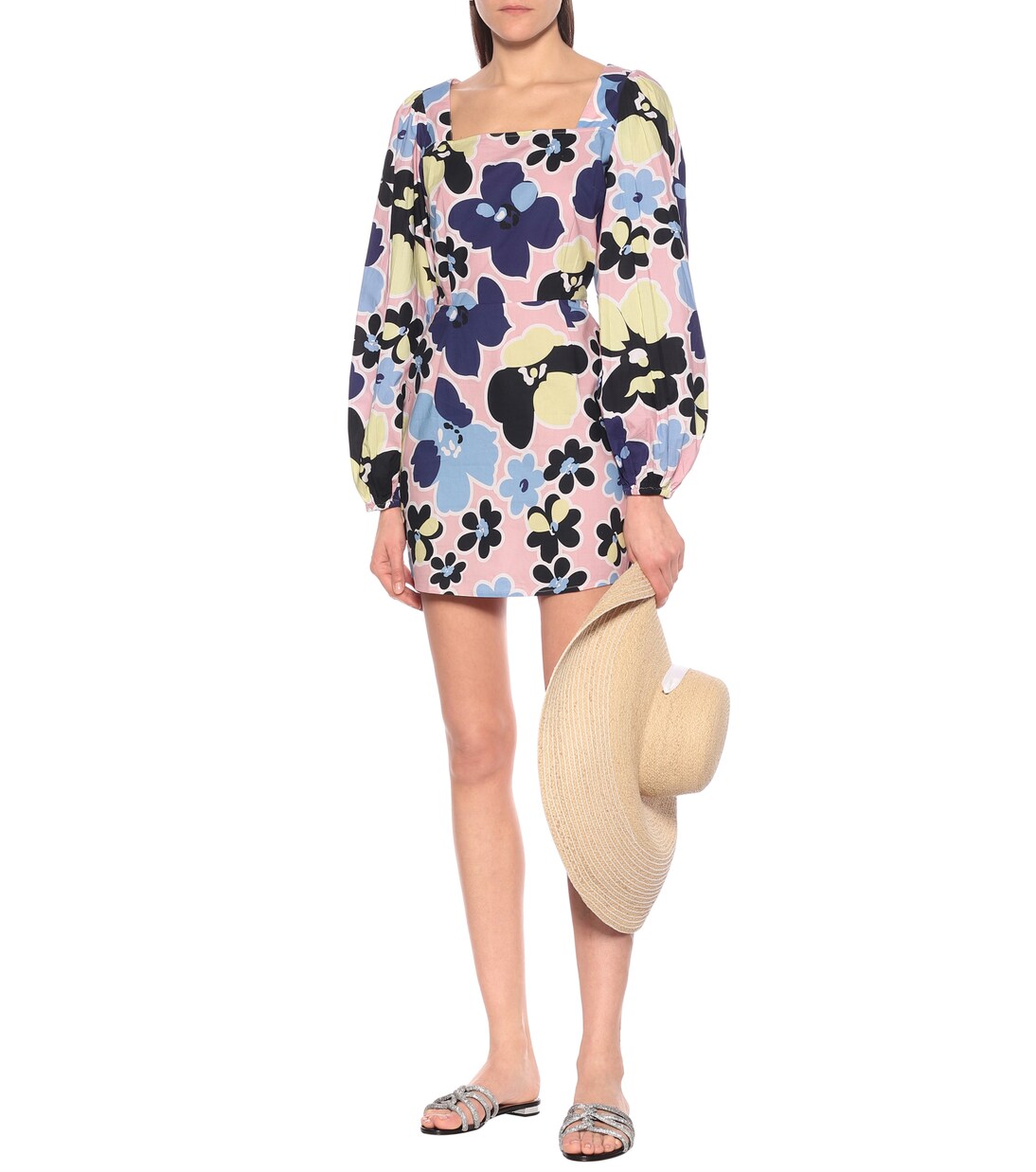 Robe Heidi imprimée en coton | Alexandra Miro