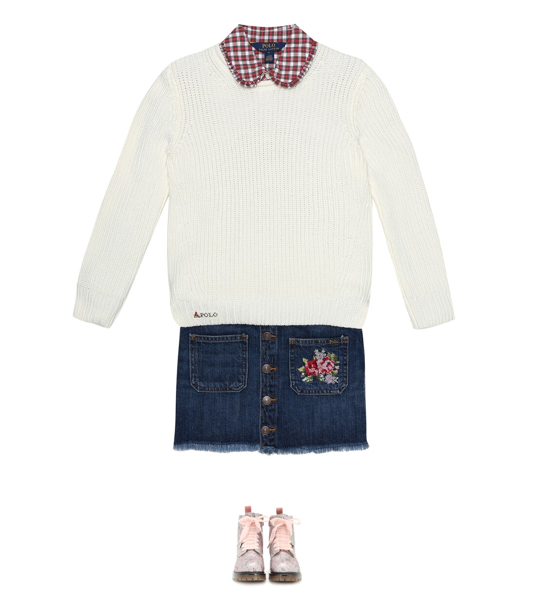 Ribbed cotton sweater | Polo Ralph Lauren Kids