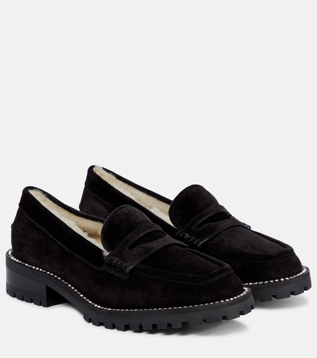Loafers Deanna aus Veloursleder | Jimmy Choo